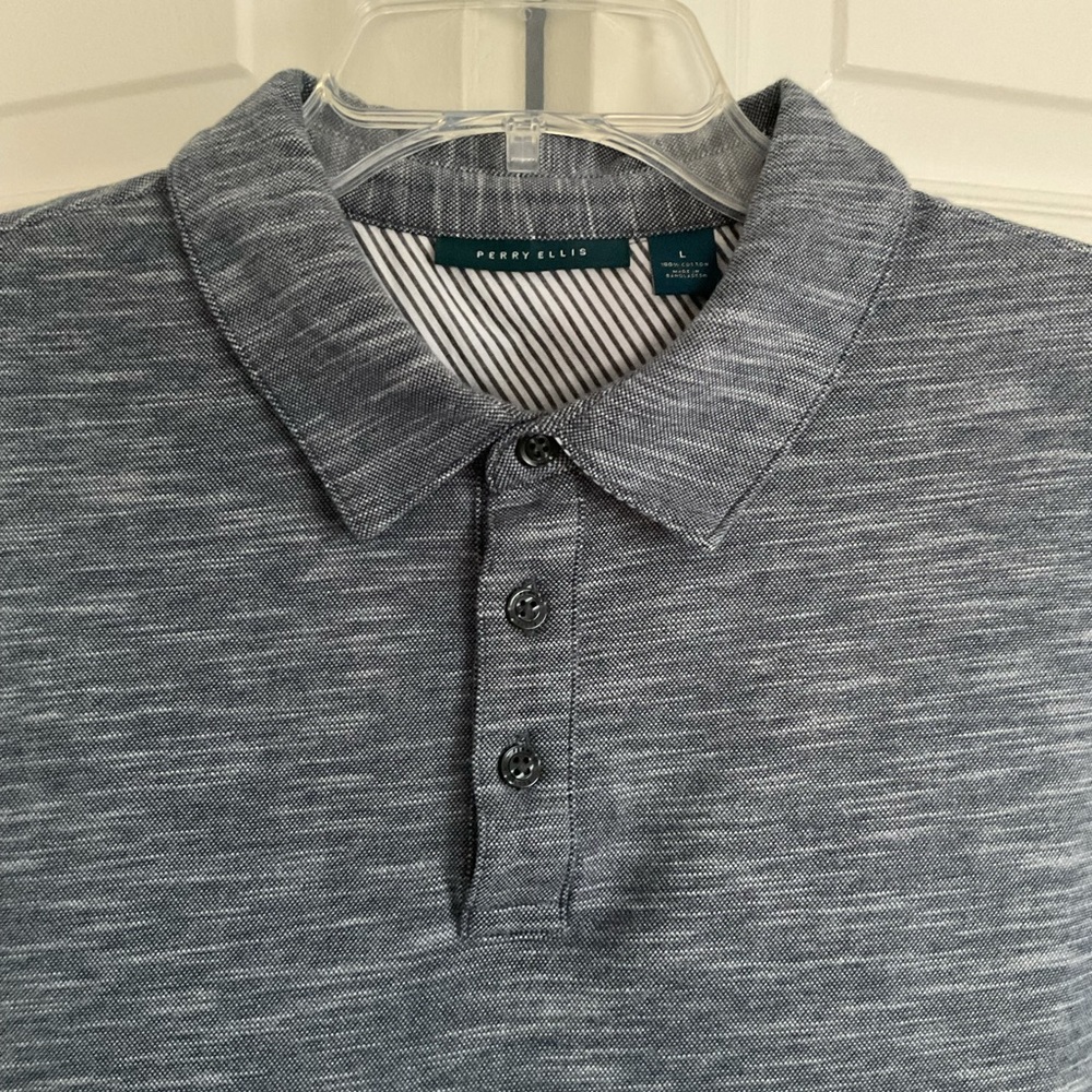 Perry Ellis Collared Short Sleeve